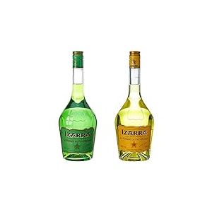 Liqueur IZARRA Verte 40% - 70cl & Liqueur IZARRA Jaune 40% - 70cl