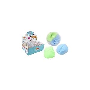 FLYPOP'S - Pâte malléable et rebondissante - Loisir Créatif - 034272 - Couleurs Assorties - Enfant - Adulte - Rééducation - Anxiété - Jouet Sensoriel - 7 cm x 3,6 cm - À Partir de 3 Ans