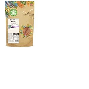 Wholefood Earth Demi-poires s&eacute;ch&eacute;es, 500 g - Sans OGM