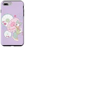 Disney Daisy Duck Cherry Blossom Festival Spring Sakura Coque pour iPhone 7 Plus/8 Plus