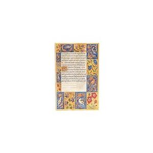 Paperblanks Agenda 12 mois 2025, livre d'heures Spinola, Verso - Maxi (210 mm x 135 mm), italien