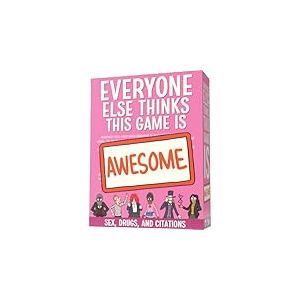 This Game is Awesome! Sex, Drugs, & Citations Expansion | from Pan-Universal Galactic Worldwide & Cryptozoic | Features Over 500 Questions | Trivia Card Game for 2-8 Players Ages 14+ | English