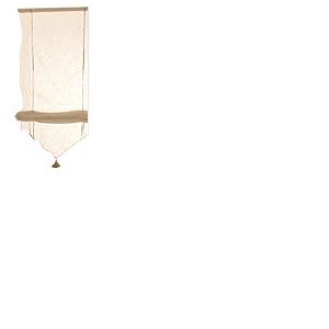 Linder 0171 /29/338 Store Pointe Relevable Aspect Lin cru Passe Tringle 90 x 165 cm