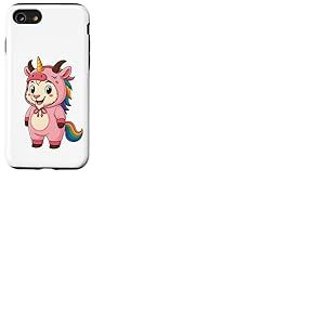 Costume de chèvre Kawaii en Licorne pour Filles et Enfants Amateurs de Licorne Coque pour iPhone SE (2020) / 7/8