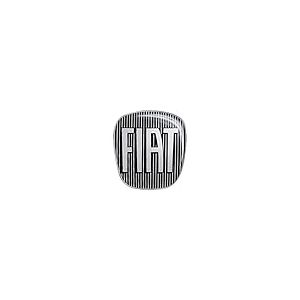 Fiat 14186C Autocollant 3D Remplacement Logo pour 500X, Arrière, Noir