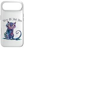 We're All Mad Here Cheshire Cat Alice Wonderland Book Boys Coque pour iPhone Air
