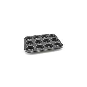 Guardini 59912TT Moule &agrave; muffins en acier antiadh&eacute;rent 12 pi&egrave;ces