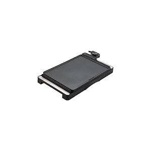 JATA JEGR1246 Plancha de cuisine 2000 W. Surface : 35,6 x 25,4 cm. Antiadhésive, sans PFOA. Très résistante aux rayures. Nettoyage facile. Bac récupérateur de graisses.