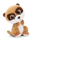 NICI GLUBSCHIS Doudou Suricate Speeky 15 cm - Peluche avec de Grands Yeux Brillants, pour Les Amateurs de doudous - 49737
