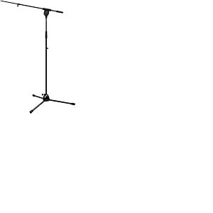 IMG Stage Line 23.6160 Pied de microphone réglable Noir mat laqué 103-232 cm