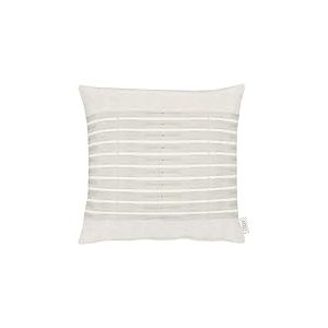 APELT Housse de Coussin Oreillers, Polyester, Beige, 46 x 46 x 0,4 cm