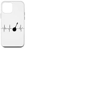 Mon cœur bat pour le joueur de mandoline ECG Coque pour iPhone 12 mini