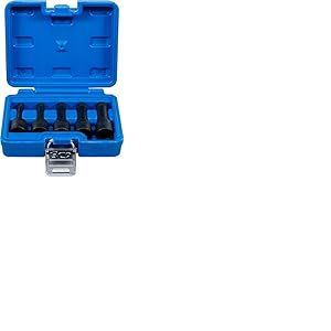 BGS 5261 | Jeu de douilles spiral&eacute;es/extracteur de vis | 12,5 mm (1/2") | 8-16 mm | 5 pi&egrave;ces