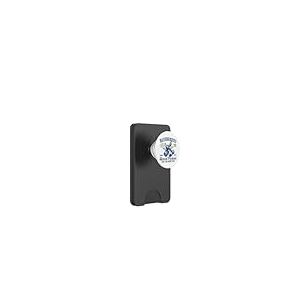 Graphisme rétro de myrtilles juteuses et délicieuses myrtilles sucrées PopSockets PopWallet pour MagSafe