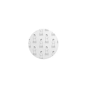Questo Casa, Tapis de Souris Rond imprimé numérique avec Fond antidérapant pour Bureau et Maison Diamètre 22 cm