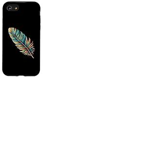 Plume sud-Ouest Indien Indien Art Tribal Coque pour iPhone SE (2020) / 7/8