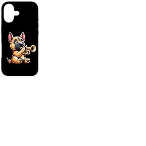 Adorable Malinois Jouant Trompette Coque pour iPhone 17