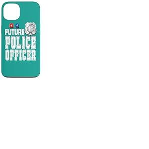 Sir&egrave;ne de Badge de Police pour Enfants Future Police Officer Coque pour iPhone 13