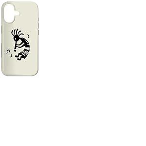 Kokopelli Dieu avec flûte Symbole de fertilité et de Joie Coque pour iPhone 17
