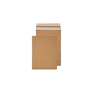 Vita KBB165 Lot de 100 pochettes d'exp&eacute;dition en papier kraft recycl&eacute; sans plastique 80 mm 430 x 320 mm