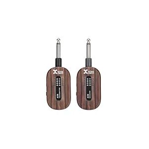 Xvive A58-5.8GHz Syst&egrave;me guitare sans fil avec &eacute;tui &ndash; Bois de rose