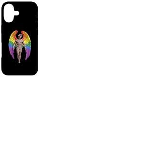 Ange aux Ailes Arc-en-Ciel LGBTQ+ Coque pour iPhone 17