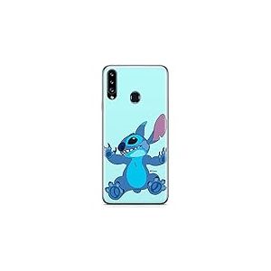 ERT GROUP Coque de téléphone Portable pour Samsung A20S Original et sous Licence Officielle Disney Motif Stitch 021 Parfaitement adapté à la Forme du téléphone Portable, Coque en TPU