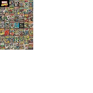 Marvel Avengers Maxi Poster Motif couvertures de BD Multicolore
