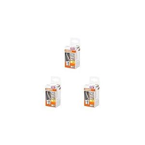 Osram LED Star Classic P25, filament clair en forme de goutte, culot B22d, blanc chaud (2700K), remplacement des ampoules conventionnelles 25W, 1-pack (Lot de 3)