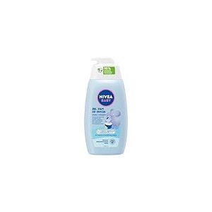 NIVEA BABY Gel 2 en 1 pour laver le corps et les cheveux, 500 ml avec pompe