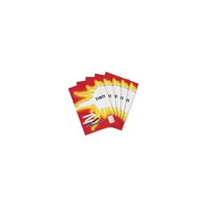 Limit Lot de 5 Cahiers A4 16 feuilles 28 lignes quadrillées avec marge