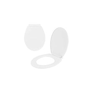 Anika Lunette WC de rechange en plastique avec fermeture amortie Blanc 92280