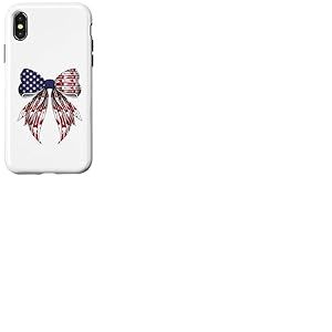 Guitare bassiste 4 juillet drapeau américain Coque pour iPhone X/XS