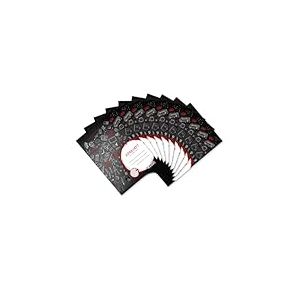 Landre 100050033 Lot de 10 cahiers de 16 pages format A4 à carreaux 7 mm Linéature 7 Papier fin sans bois 80 g/m² 3 motifs assortis