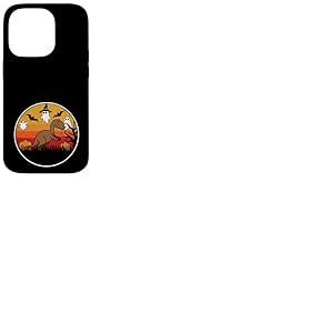T-Rex Trex Écusson dinosaure citrouille chauve-souris fantôme mignon drôle Coque pour iPhone 14 Pro