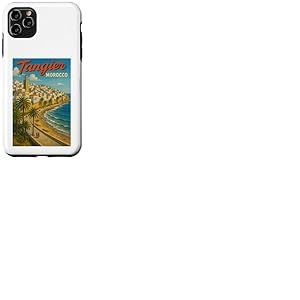 Poster de Voyage Vintage Style années 50 Maroc Coque pour iPhone 11 Pro Max