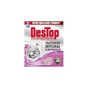 DESTOP Nettoyant Lave-Linge Express, Anti-Calcaire, Anti-Moisissure - 2 doses
