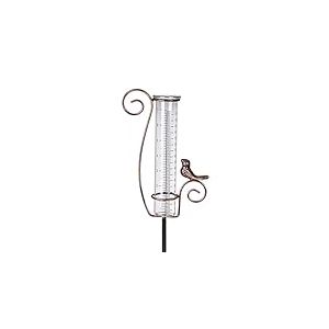 HOBYLUBY Pluviomètre extérieur de 17,8 cm pour mesurer Les précipitations, décoration de Jardin et Cour