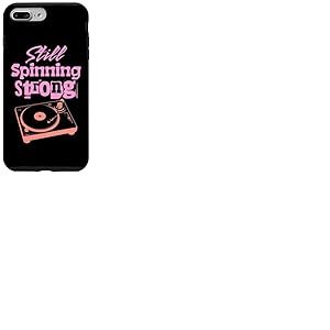 Les Amateurs de platines vinyles Still Spinning Strong Coque pour iPhone 7 Plus/8 Plus
