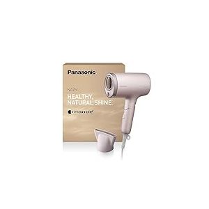 Panasonic EH-NA7M-P825 S&egrave;che-Cheveux Nanoe pour des Cheveux Brillants, Design Pliable, S&eacute;chage Rapide, Accessoire Concentrateur, 1600W, Rose Clair