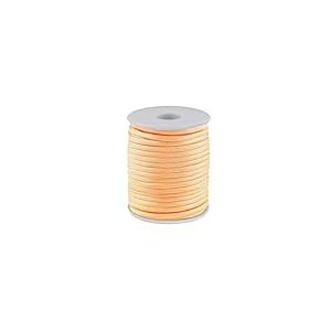 cyclingcolors 1x Cordon Cordelette Tressée 4 mm 25 m polypropylène Bracelet Pendentif Bijoux Collier Laisse Lacet Ceinture décoration Couture, pêche Claire