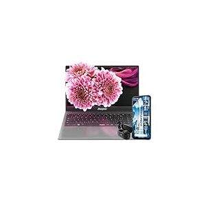 Energizer GIGAPACK EnergyBook 15 + tel U683S + écouteurs sans Fils Ordinateur Portable 15,6'' HD+, PC Portable Intel Celeron, RAM 8 Go, SSD 256 Go, Windows 11, Clavier AZERTY (Français)