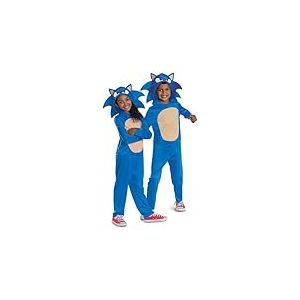 Sonic 3 Le Film | Déguisement Sega Sonic 3 | Taille XS (3-4 ans) | Licence Officielle SEGA | Hérisson Bleu | Costume Pour Fan | Pour Haloween+Anniversaire | Inspiré du Jeu Vidéo | Idée Cadeau