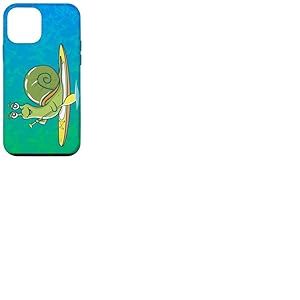 Sup Planche Stand Up Paddle Escargot Drôle Coque pour iPhone 12 mini