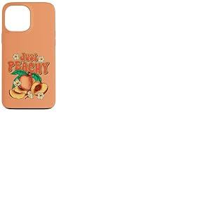 Just Peachy Cute Summer Fruit Rétro Esthétique Peach Beach Coque pour iPhone 13 Pro Max