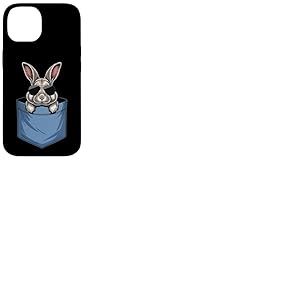 Adorable Lapin de Poche pour Amoureux de Lapin Maman Coque pour iPhone 14