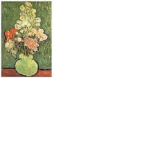 ArtPlaza Van Gogh Vincent - Vase with Roses Panneau Décoratif, Bois, Multicolore, 60 x 1.8 x 90 cmAS91328