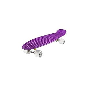 Ridge Retro 27 Skateboard complet Violet/Blanc 27" x 7,5" - 69 cm