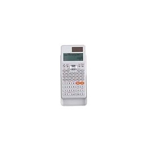 Calculatrice Scientifique de 552 Fonctions, Couvercle de Protection, Panneau Solaire, Batterie 1 x LR44, Dimensions 16,5 x 8 x 1,5 cm, &eacute;cran de 192 x 63 Pixels, Couleur Blanche