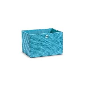 Zeller 14068 Bo&icirc;te de rangement en polypropyl&egrave;ne 33 x 26 x 22 cm (Turquoise)